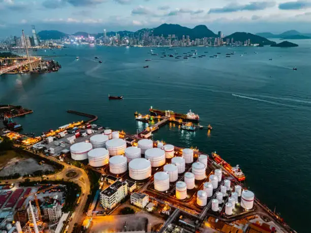 JSF Logistics petroleum and bunker fuel terminal at the Port of Fujairah, UAE